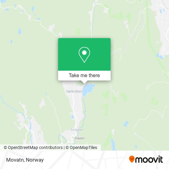 Movatn map