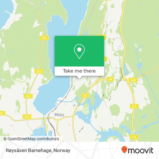 Røysåsen Barnehage map