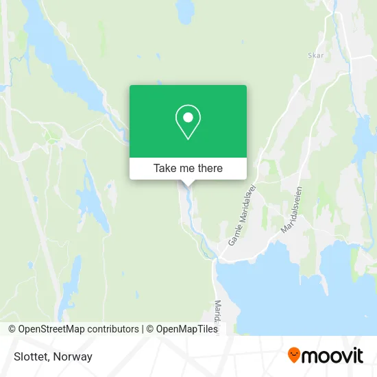 Slottet map