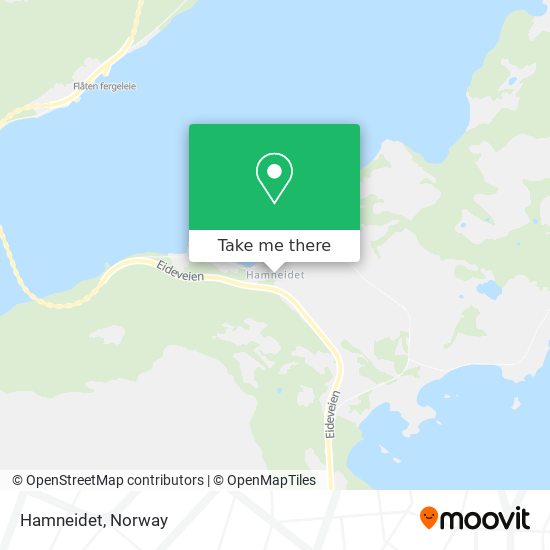 Hamneidet map