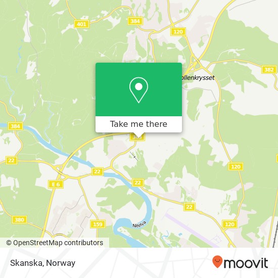 Skanska map