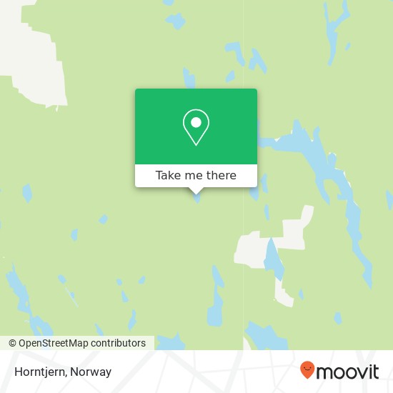 Horntjern map