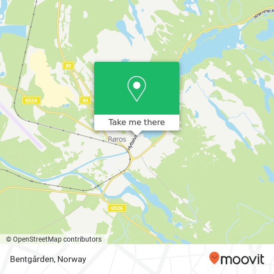 Bentgården map