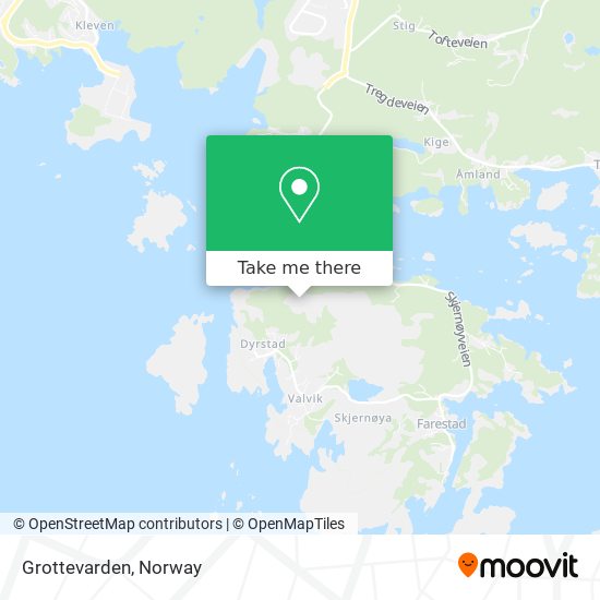 Grottevarden map