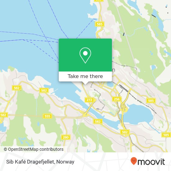Sib Kafé Dragefjellet map