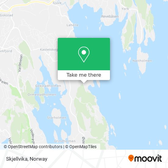 Skjellvika map