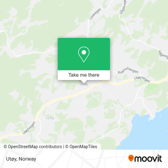 Utøy map