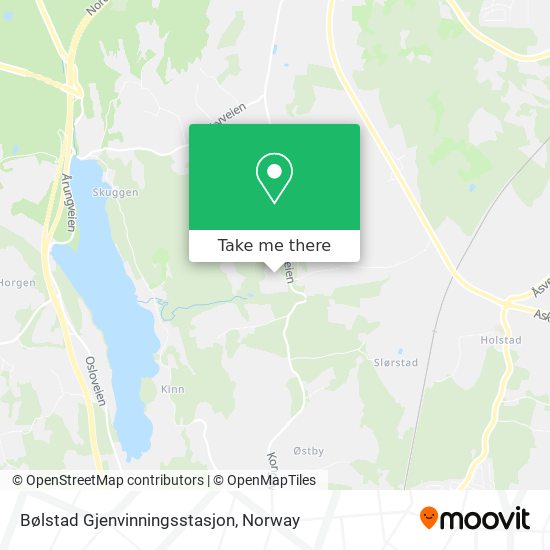 Bølstad Gjenvinningsstasjon map
