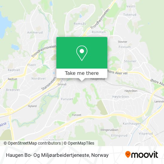 Haugen Bo- Og Miljøarbeidertjeneste map