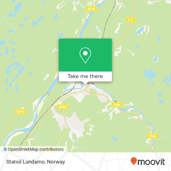 Statoil Lundamo map