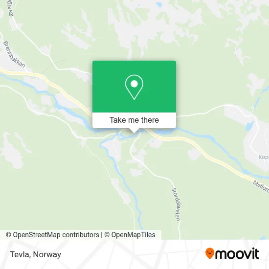 Tevla map