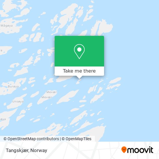 Tangskjær map