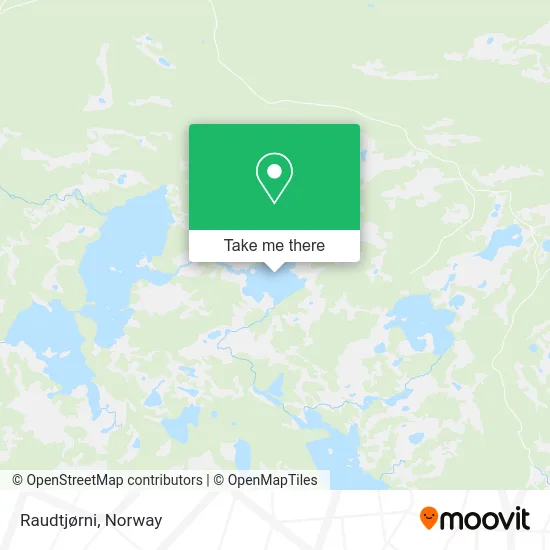 Raudtjørni map