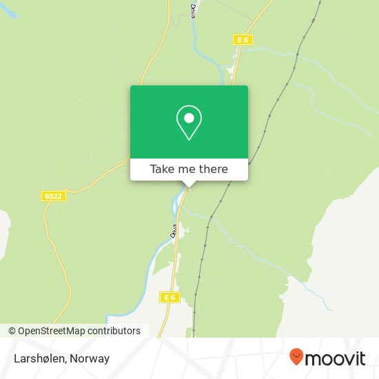 Larshølen map