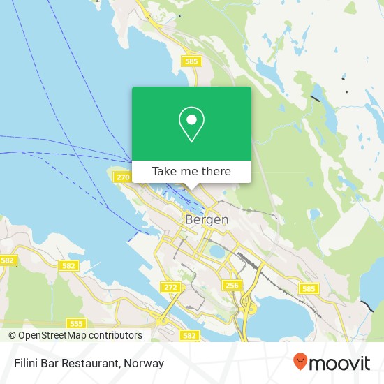 Filini Bar Restaurant map