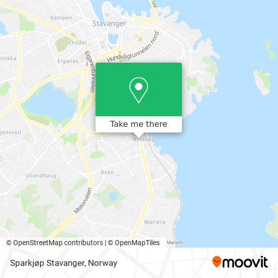 Sparkjøp Stavanger map