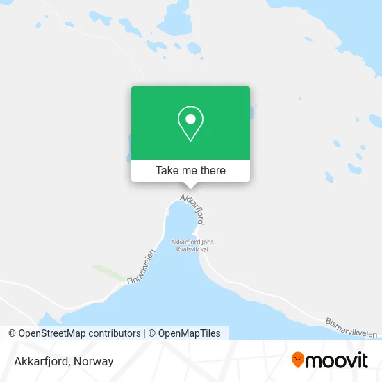 Akkarfjord map