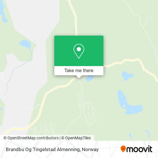 Brandbu Og Tingelstad Almenning map