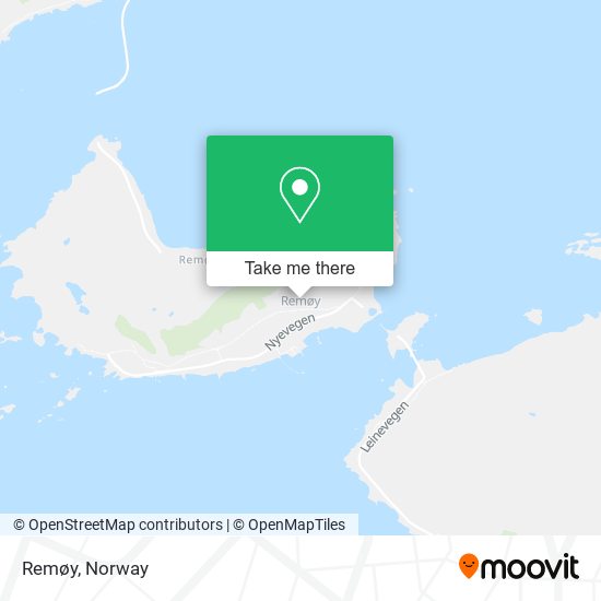 Remøy map