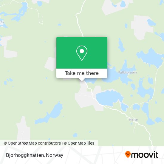 Bjorhoggknatten map