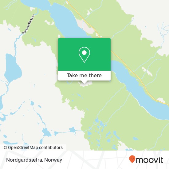 Nordgardsætra map
