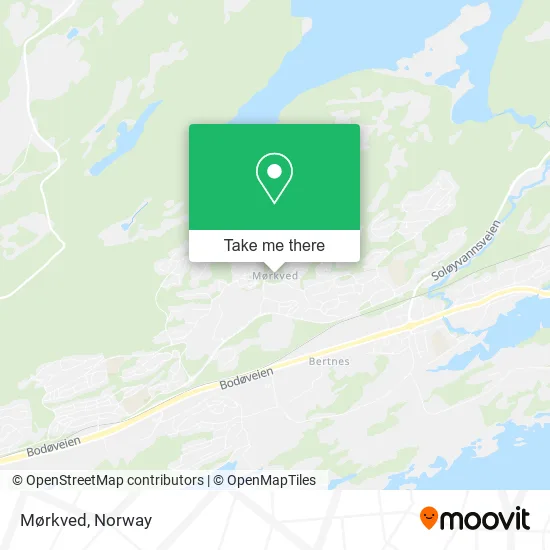 Mørkved map