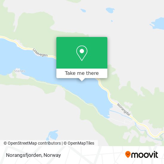 Norangsfjorden map