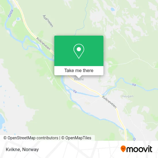 Kvikne map