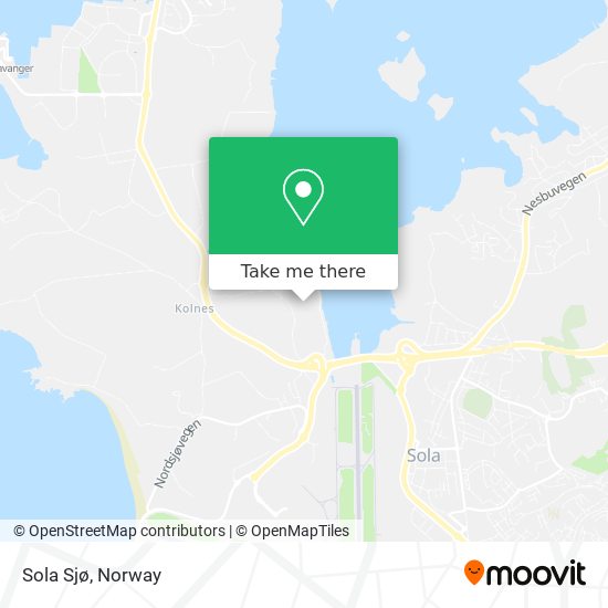 Sola Sjø map