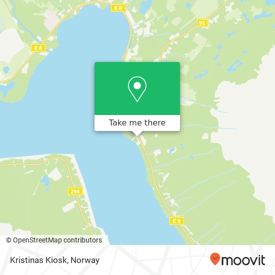 Kristinas Kiosk map