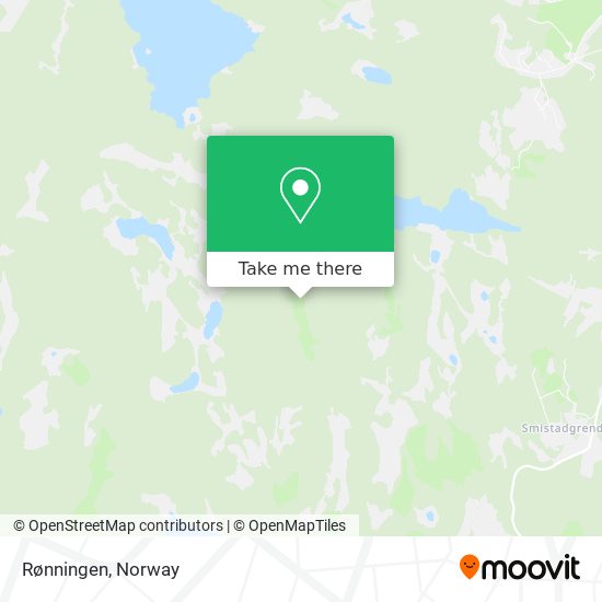 Rønningen map