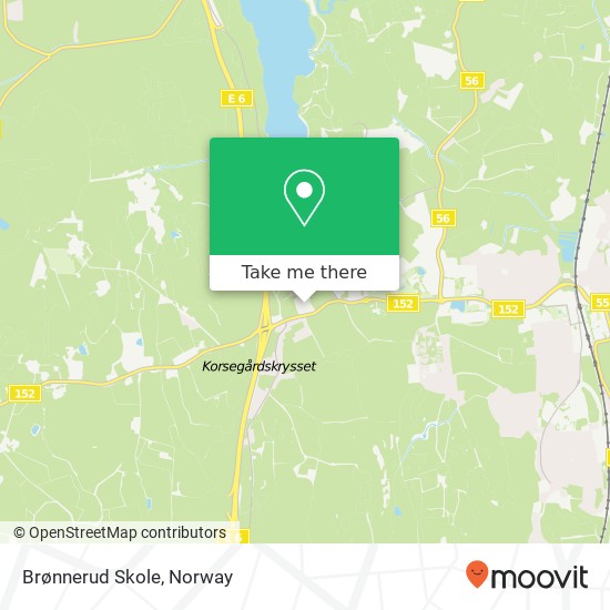 Brønnerud Skole map