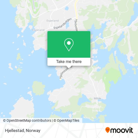 Hjellestad map