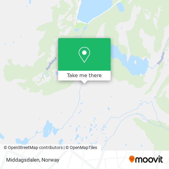 Middagsdalen map