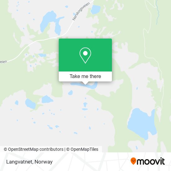 Langvatnet map