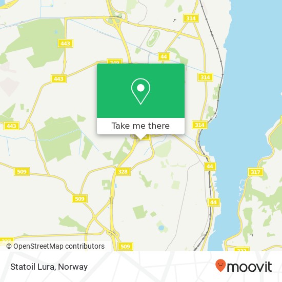 Statoil Lura map