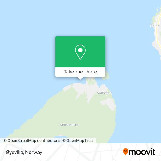 Øyevika map
