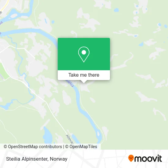 Steilia Alpinsenter map