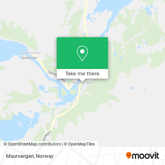 Maurvangen map