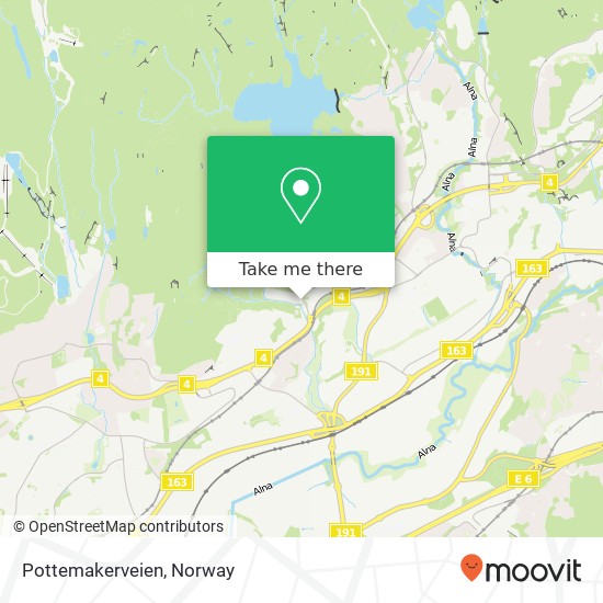 Pottemakerveien map