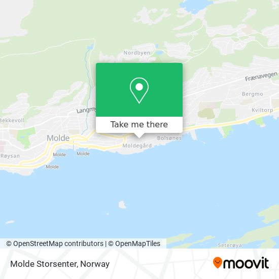 Molde Storsenter map