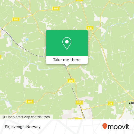 Skjelvenga map