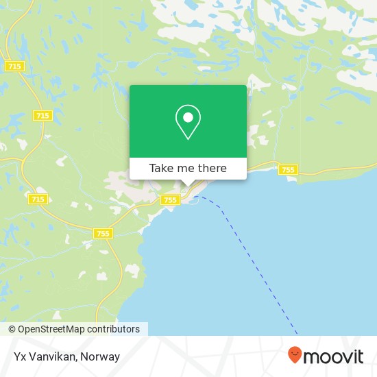 Yx Vanvikan map
