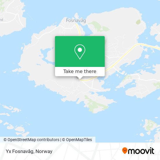 Yx Fosnavåg map