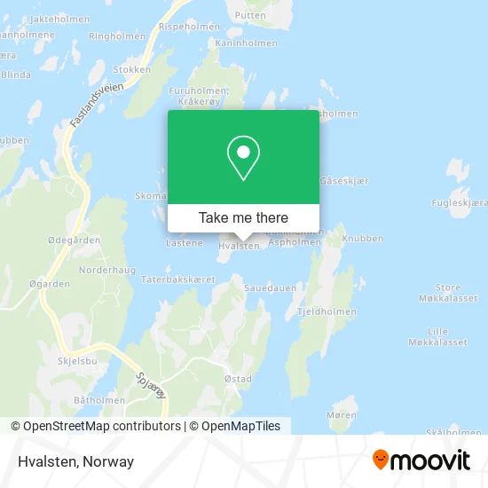 Hvalsten map