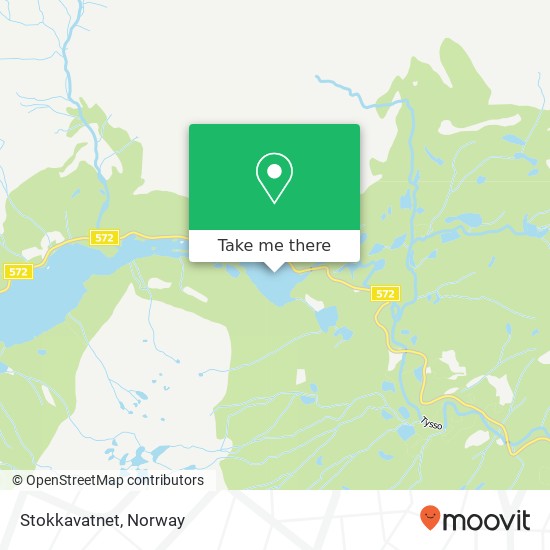 Stokkavatnet map