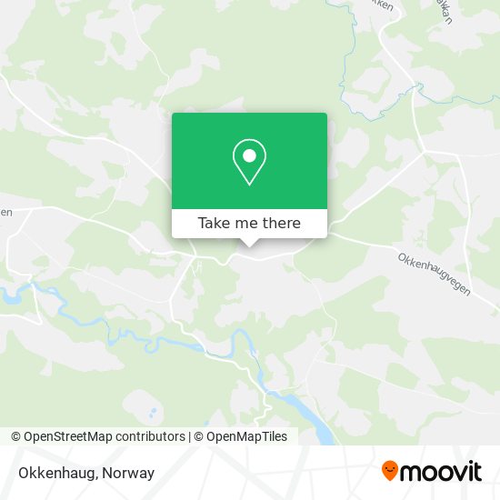 Okkenhaug map