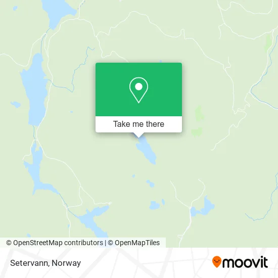 Setervann map