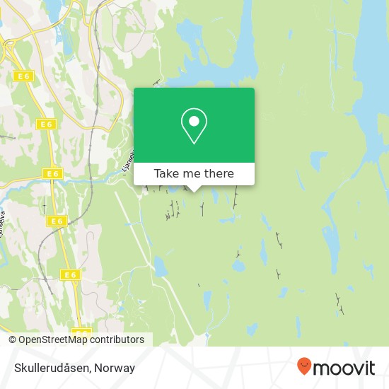 Skullerudåsen map