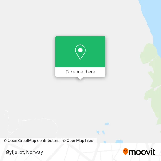 Øyfjellet map